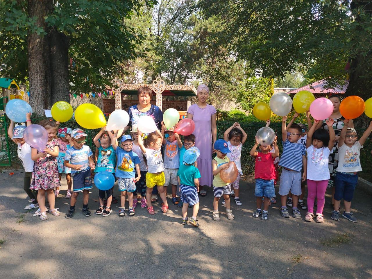 Шары на городом