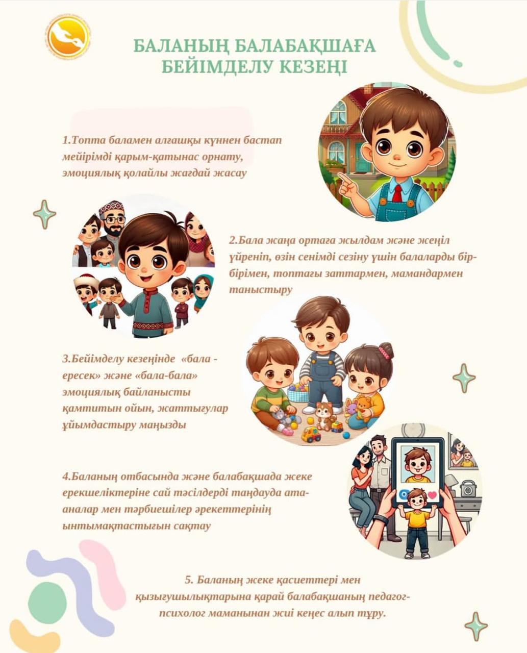 «Балалардың балабақшаға бейімделуі»