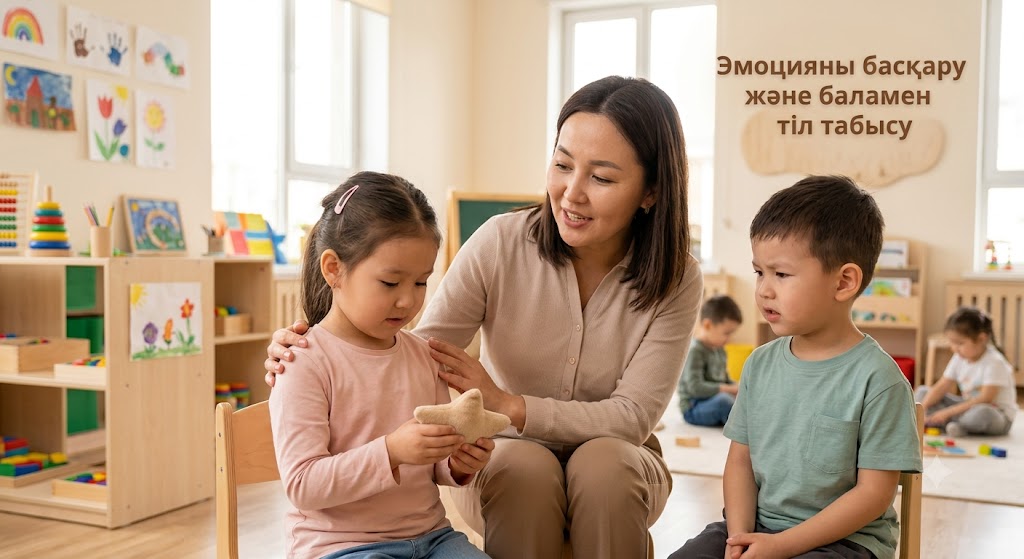 Эмоцияны басқару және баламен тіл табысу